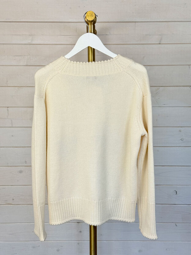 Pre-Owned Rebecca Taylor Woolen Bow Knitted Top Size XS - Image 2