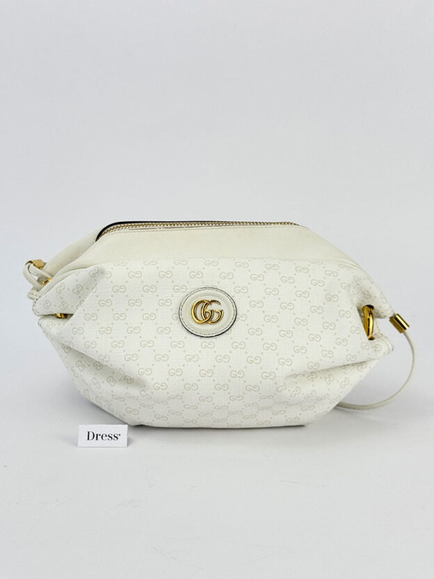 Gucci White GG Mini Candy Crossbody Bag