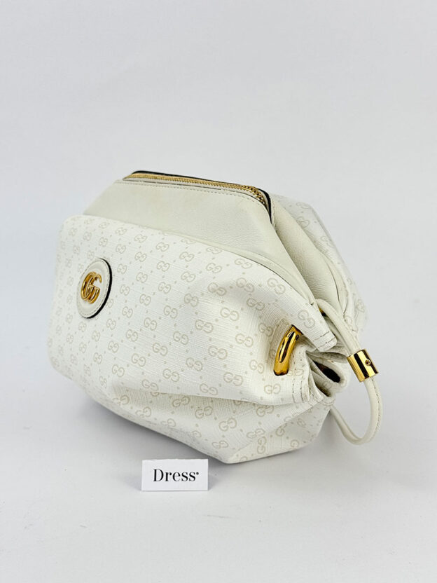 Gucci White GG Mini Candy Crossbody Bag - Image 2