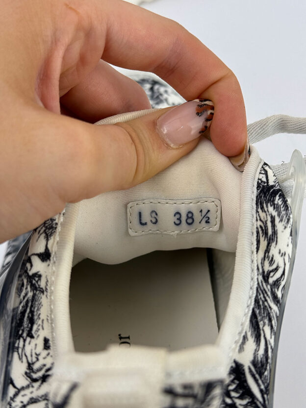 Pre-Owned Christian Dior D-Connect Sneakers Size 38.5 (UK 5.5) - Image 3