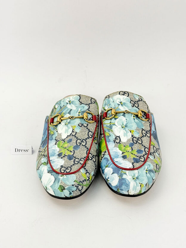 Gucci Princetown GG Blooms Slides Mules Size 38.5 (UK 5.5) - Image 2