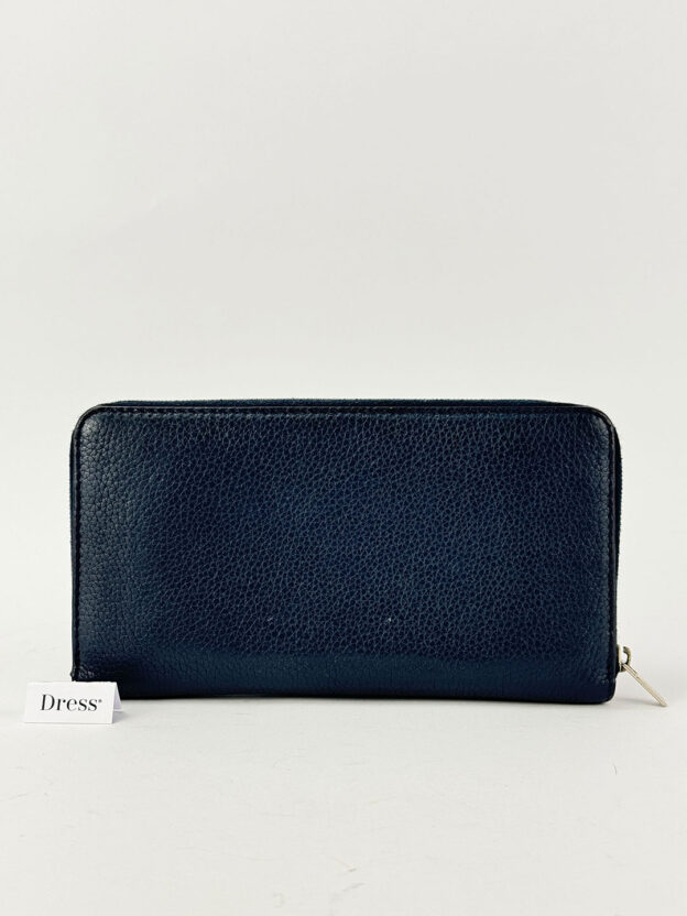 Pre-Owned Celine Blue Leather Purse - Image 3