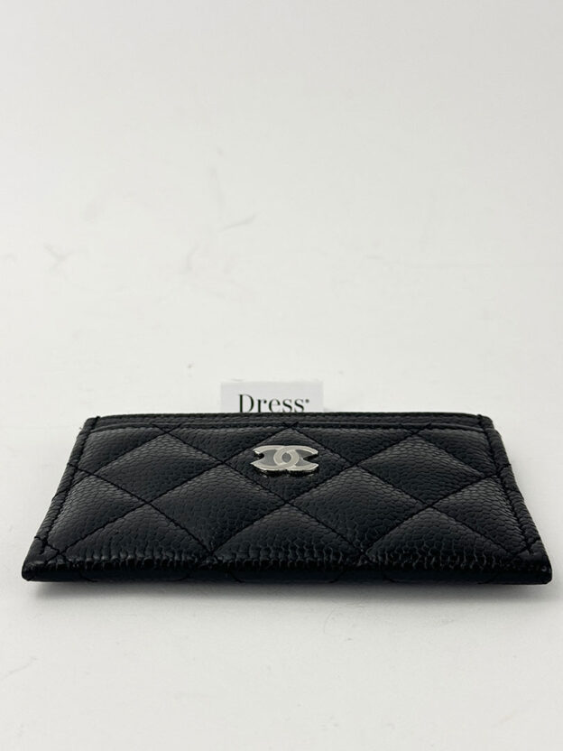 Pre-Owned Chanel Black Wallet Full Set - Image 4