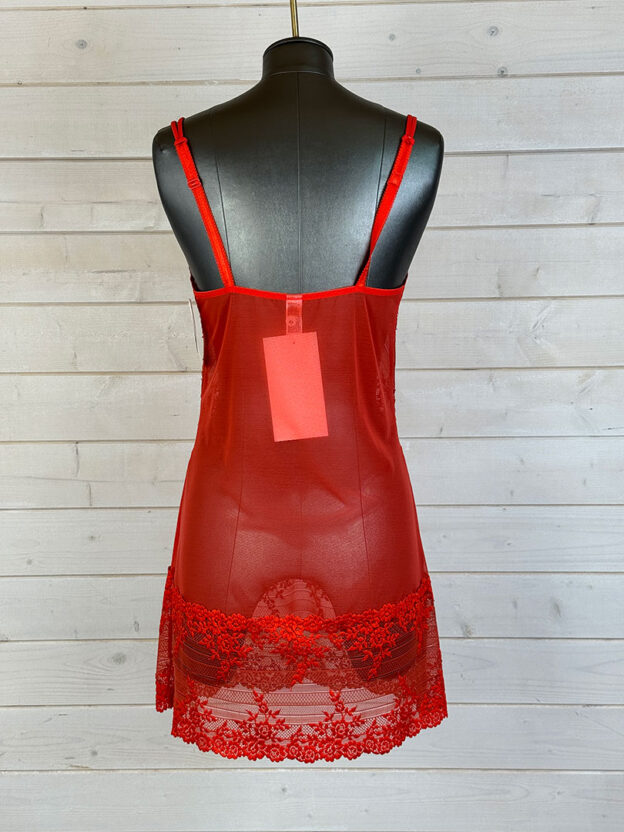 Wacoal Red Slip Dress Size S - Image 2