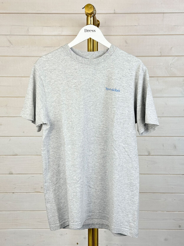 Pre-Owned Sporty & Rich Grey T-Shirt Size S