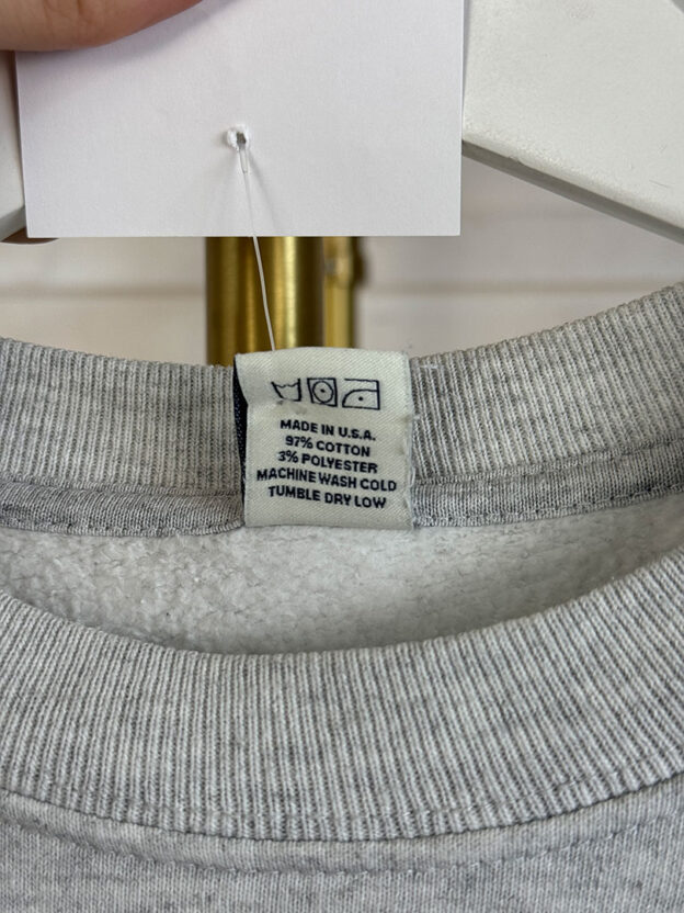 Pre-Owned Sporty & Rich Grey Jumper Size S - Image 5