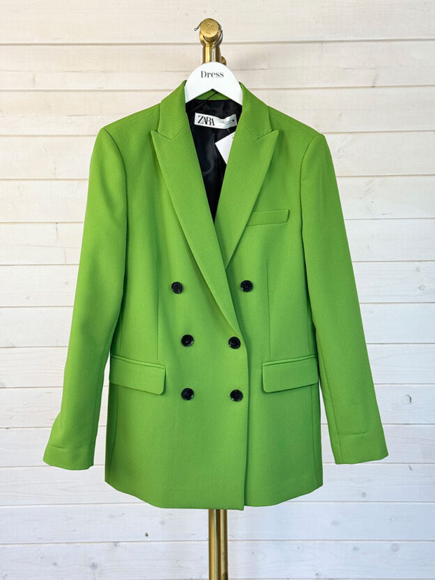 Zara Green Blazer Size XS