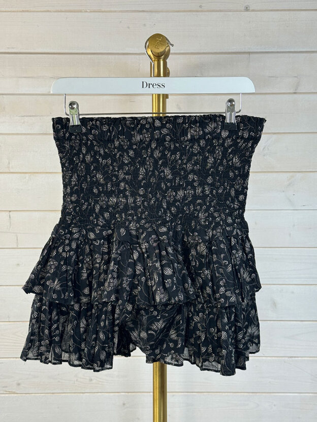 Pre-Owned Isabel Marant Black & White Floral Skirt Size 40 (UK 12)