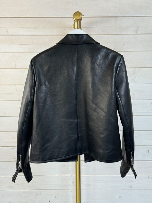 Pre-Owned Iro Black Leather Jacket Size 36 (UK 8) - Image 2