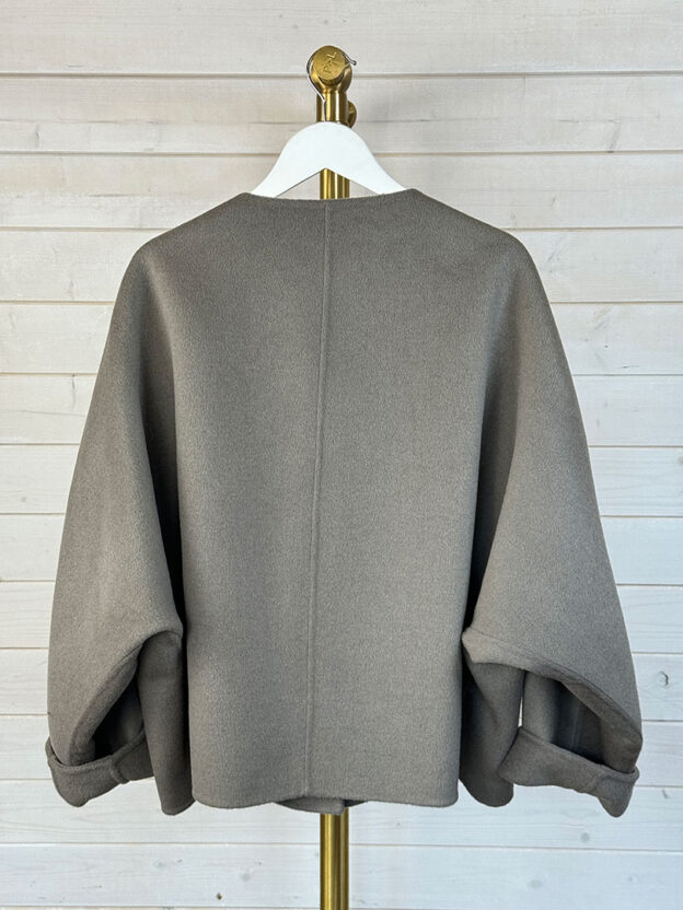 Pre-Owned Zara Grey Wool Coat Size XS-S - Image 2