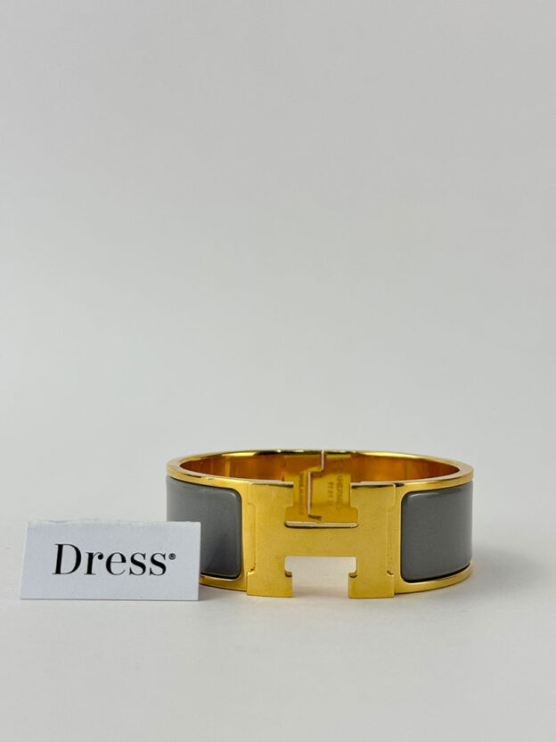 Pre-Owned Hermes Clic Clac H Bracelet Size S Boxed