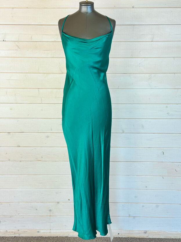 Pre-Owned Rat & Boa Emerald Green Gigi Dress Size M