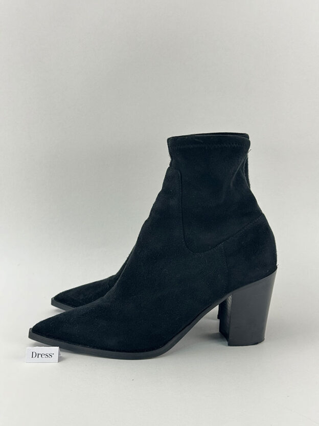 Pre-Owned LK Bennett Camelia Black Stretch Ankle Boot Size 36 (UK 3) - Image 3