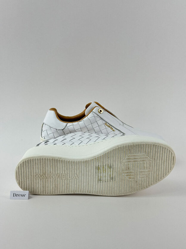 Carvela White Connected Laceless Weave Trainer Size 39 (UK 6) - Image 5