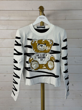 Moschino Courture Teddy Bear Jumper Size XS