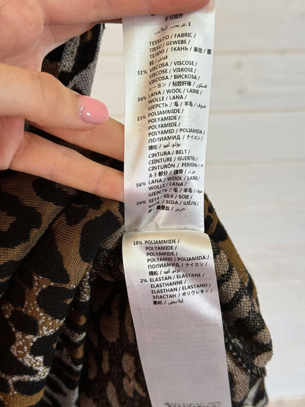 Stella McCartney Leopard Print Skirt Size 38 (UK 8) - Image 3