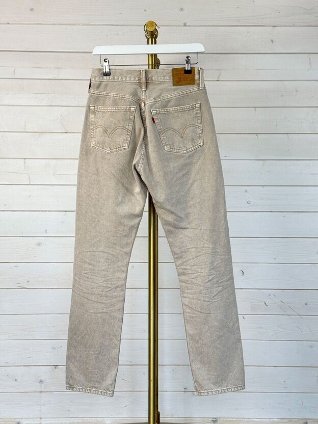 Pre-Owned Levi 501 Stone Jeans W27 L30 - Image 2