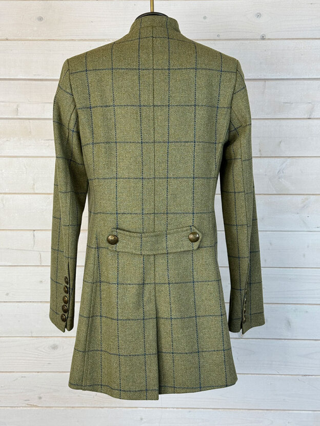Beaver of Bolton Wool Check Tweed Jacket Size 10 - Image 2