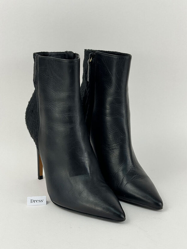 Pre-Owned LK Bennett Black Ankle Boots Size 41 (UK 7.5-8)