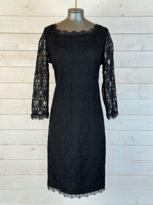 Joseph Ribkoff Black Lace Dress Size 14