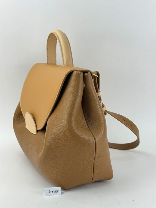 Polene Tan Leather Bag Boxed - Image 2