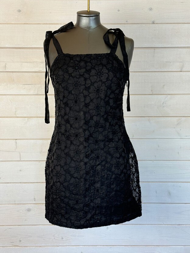 Pre-Owned Dream Sister Jane Black Mini Dress Size XS