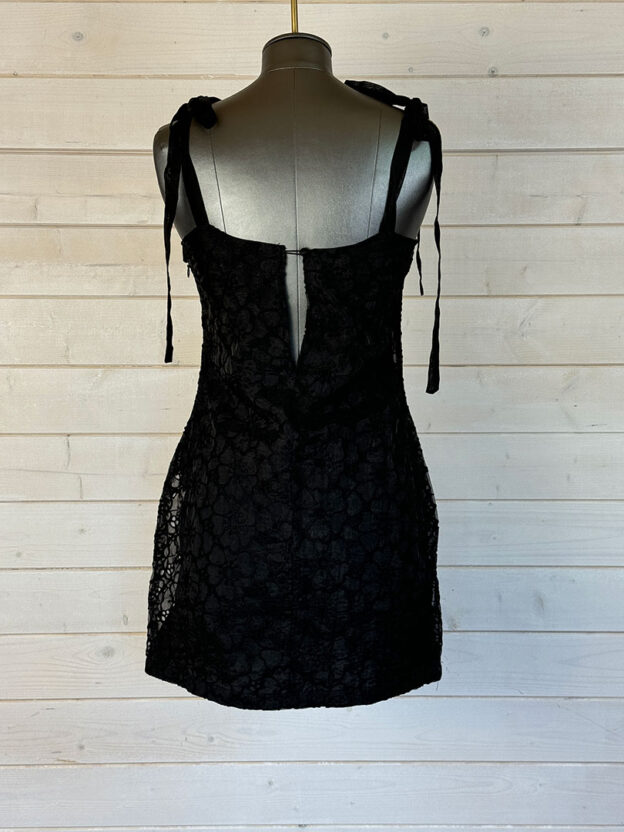 Pre-Owned Dream Sister Jane Black Mini Dress Size XS - Image 2