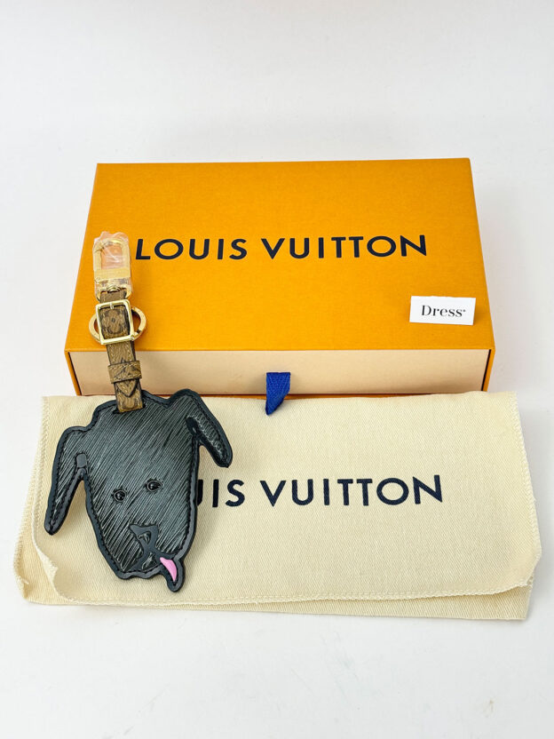 Louis Vuitton X Grace Coddington Labrador Keyring Boxed - Image 7