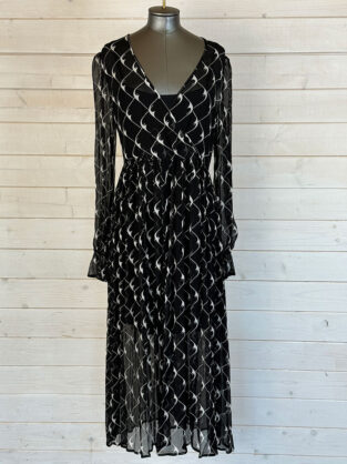 PFERDGARTEN Black & White Dress Size S