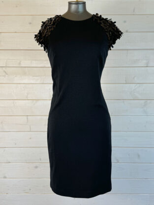 Michael Kors Sequin Black Dress Size 2 (UK 8)