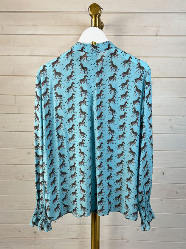 Marc Cain Zebra Blouse Size N1 (UK 8) - Image 2
