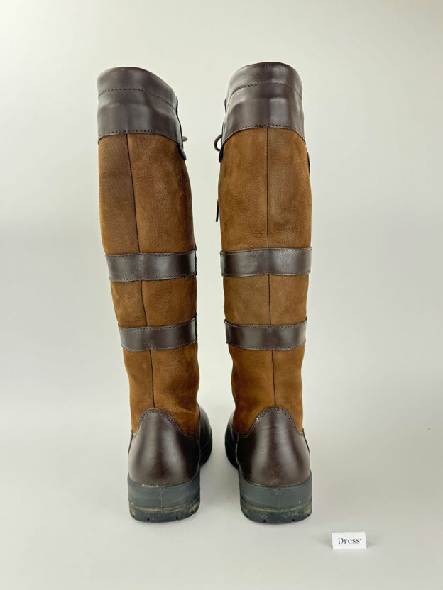 Dubarry Galway Walnut Country Boots Size 39 (UK 6) - Image 3
