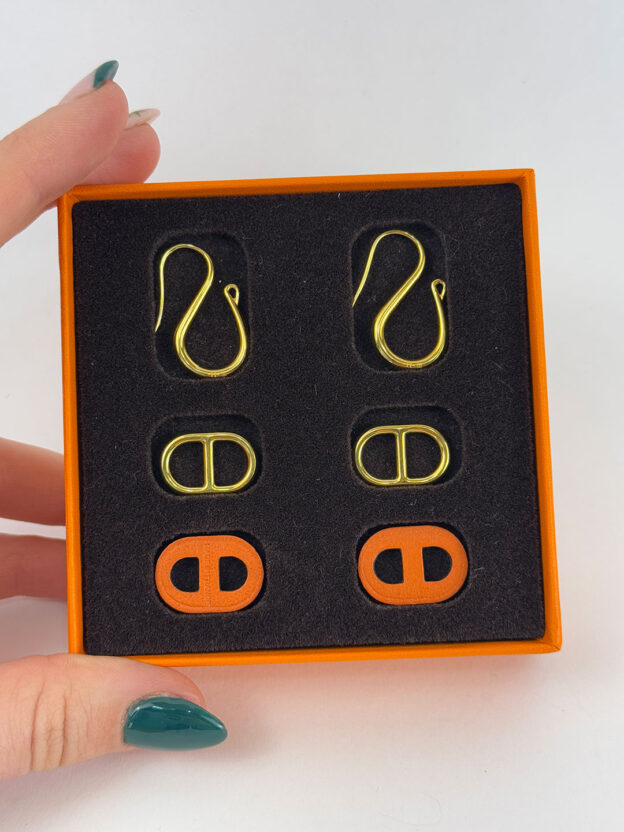 Hermes O'Maillon Earrings - Image 3