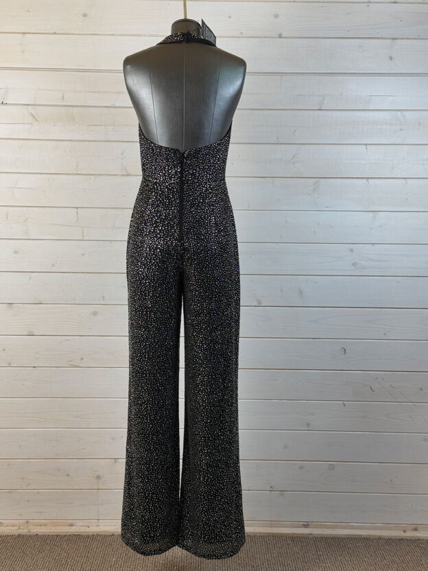 Alice + Olivia Black Crystal Jumpsuit Size 0 (UK 6) - Image 2