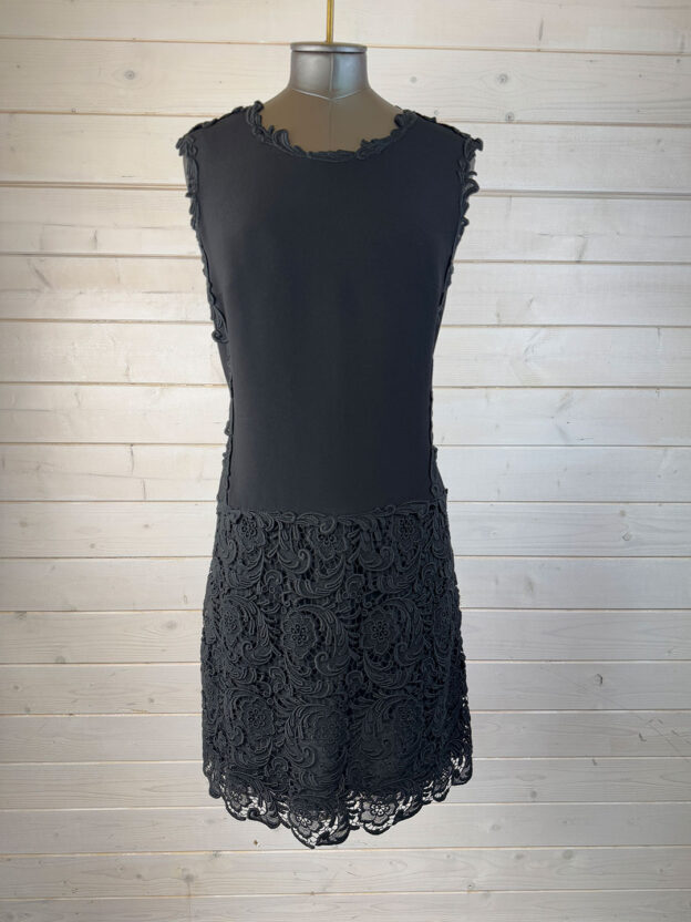 Prada Black Floral Lace Dress Size IT 40 (UK 8)