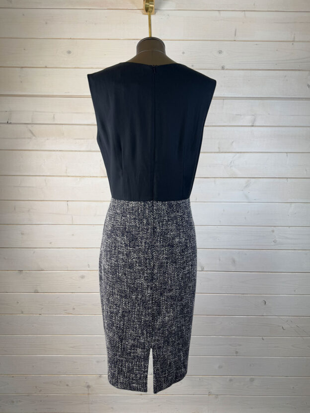Pre-Owned Paul Smith Navy & Tweed Dress IT 44 (UK 12) - Image 3