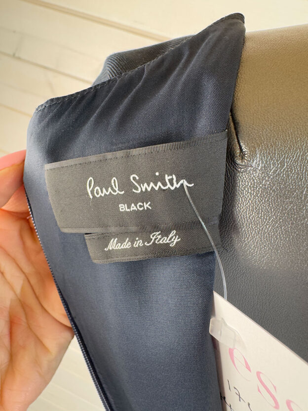 Pre-Owned Paul Smith Navy & Tweed Dress IT 44 (UK 12) - Image 4