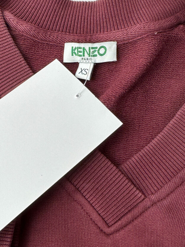 Kenzo Burgundy Jumper Size XS - Image 7