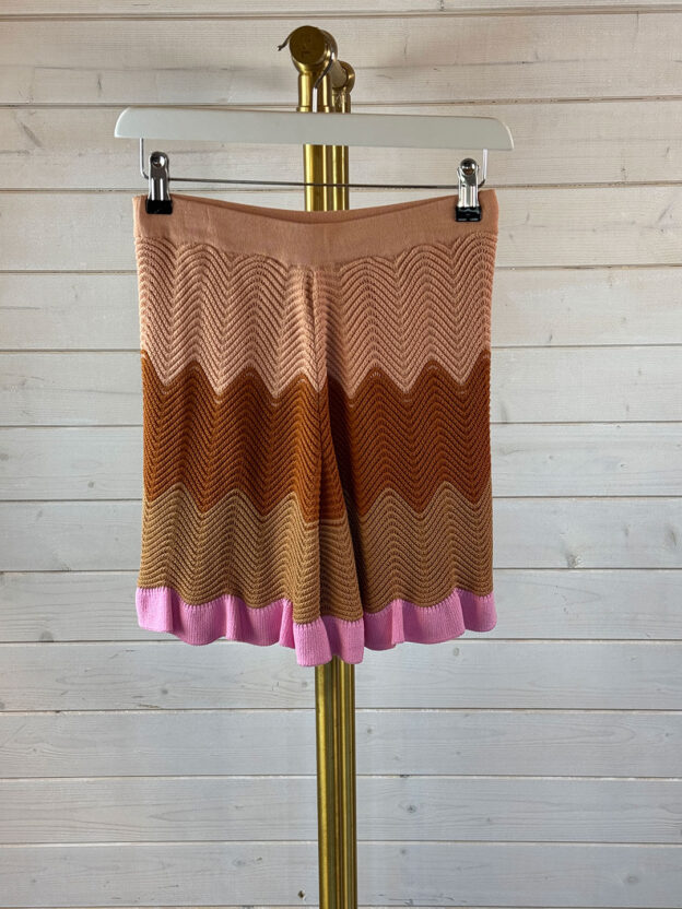 Pre-Owned Sandro Nude & Pink Shorts Size 34 (UK 6) - Image 2