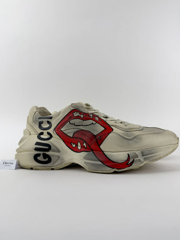 Gucci Rhyton Mouth Sneaker Size 40 (UK 7)