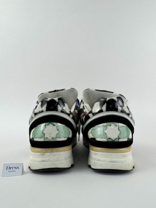 Chanel Multicolor Leather Suede Trainers Size 40 (UK 7) - Image 4