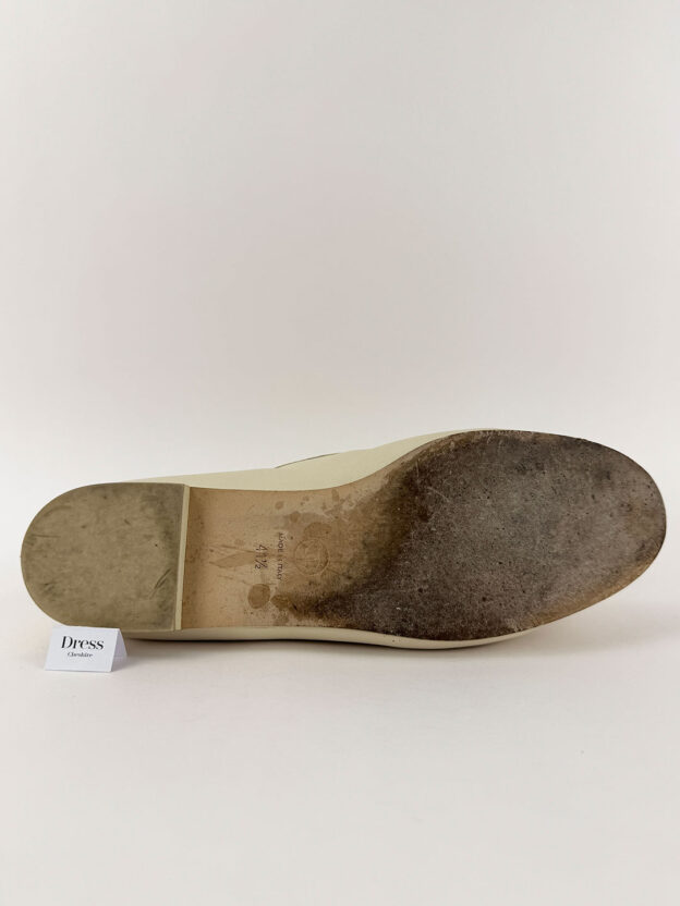 Chanel Cream Loafers Size 41.5 (UK 8.5) - Image 7