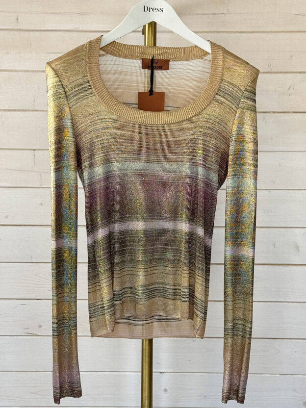 Missoni Gold Top Size IT 38 (UK 6)