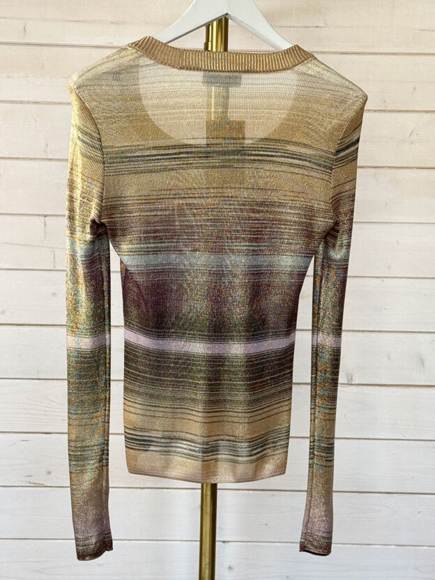 Missoni Gold Top Size IT 38 (UK 6) - Image 2
