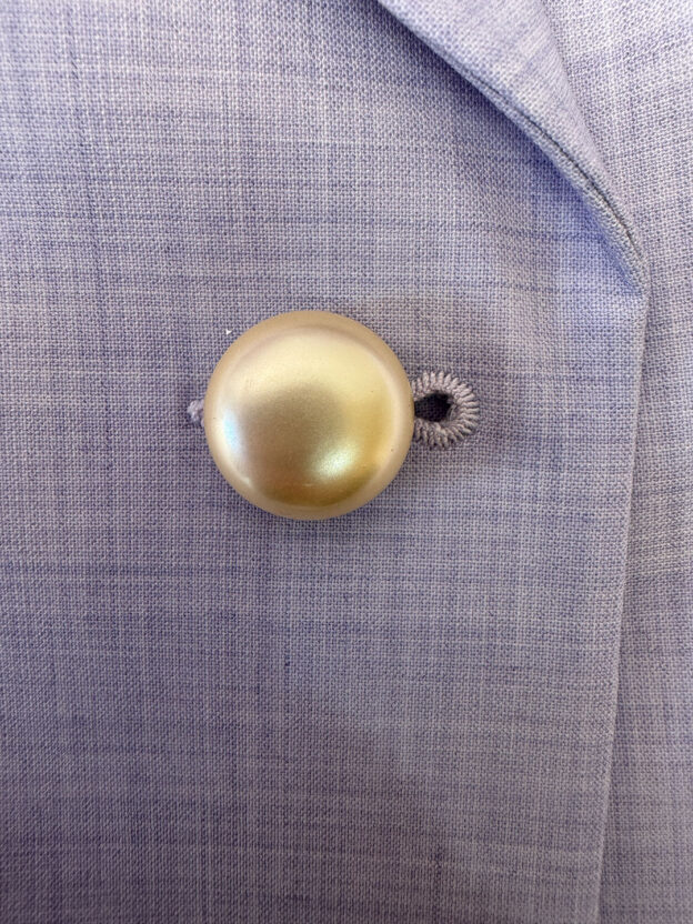 Claudie Pierlot Lilac Jacket Pearl Buttons Size 38 (UK 10) - Image 4