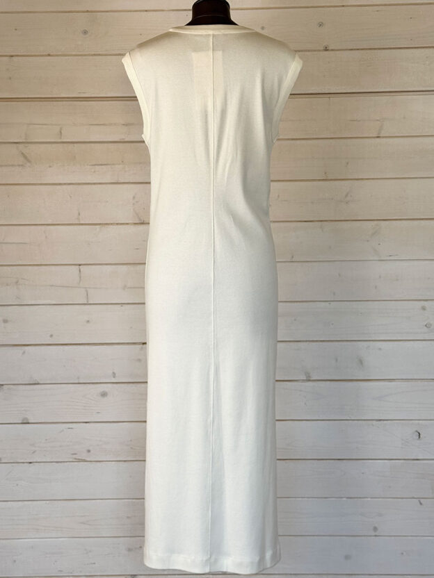 Jigsaw White Jersey Dress Size S - Image 2