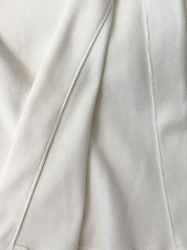 Jigsaw White Jersey Dress Size S - Image 3