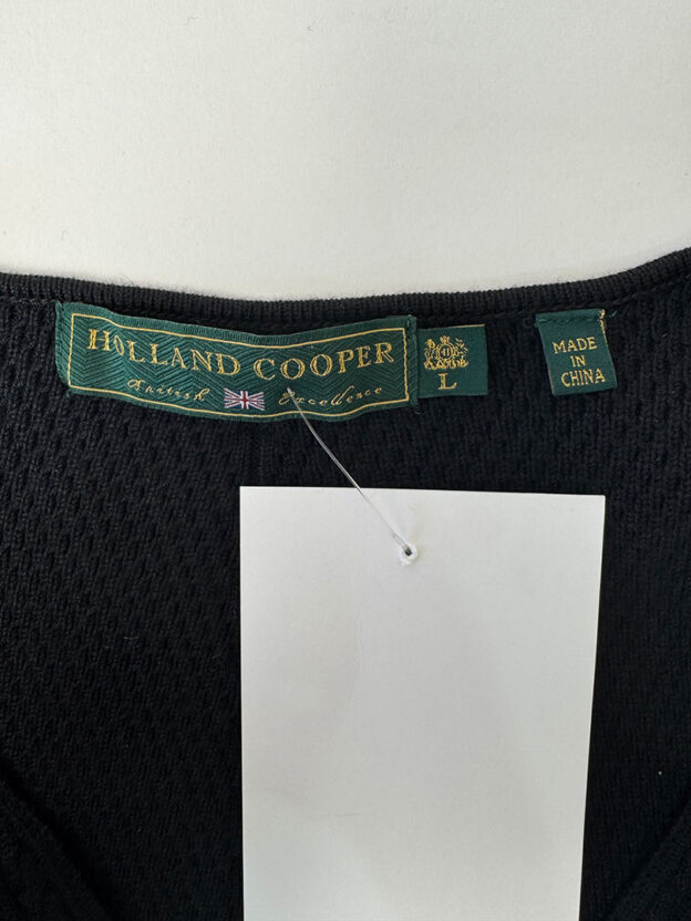 Holland Cooper Long Knit Dress Size L - Image 4
