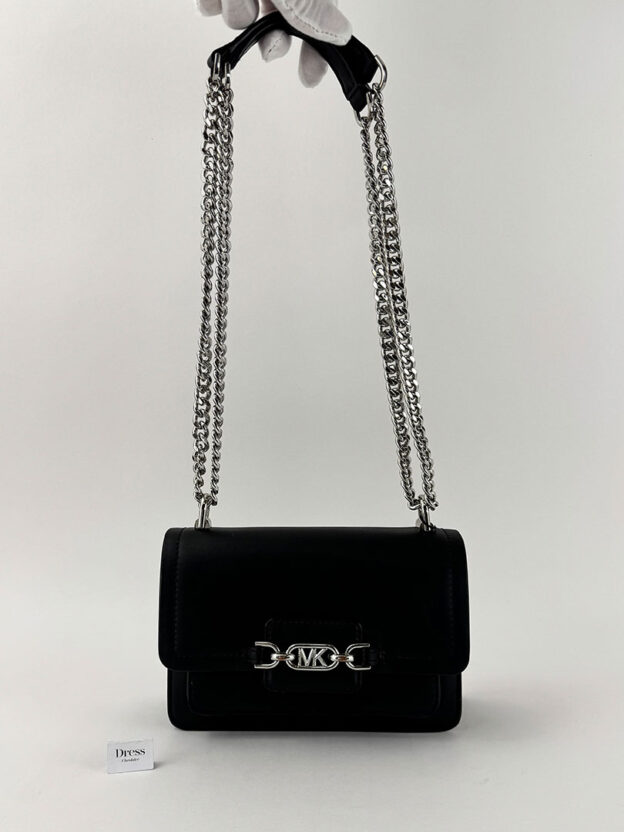Michael Kors Heather Small Leather Crossbody Bag - Image 4