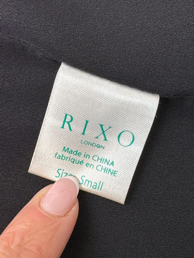 Pre-Owned Rixo Black Gold Start Jacket Size S (Feels like a 12) - Image 5